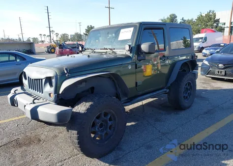 2007 Jeep Wrangler X z USA, uszkodzony, nr VIN 1J4FA241X7L222988